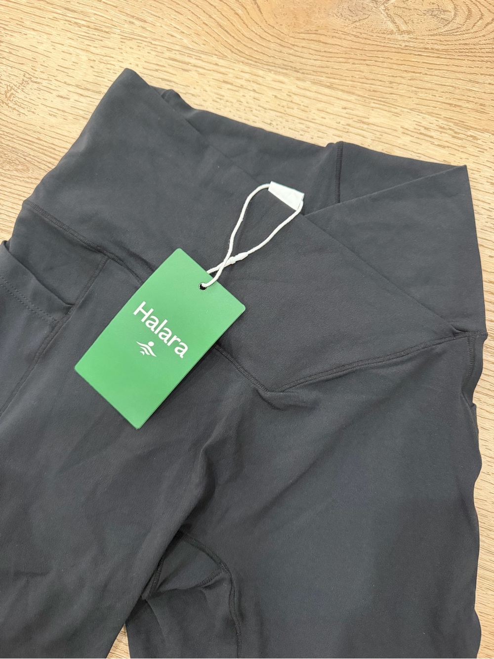 HALARA Black High-Rise Athletic Shorts